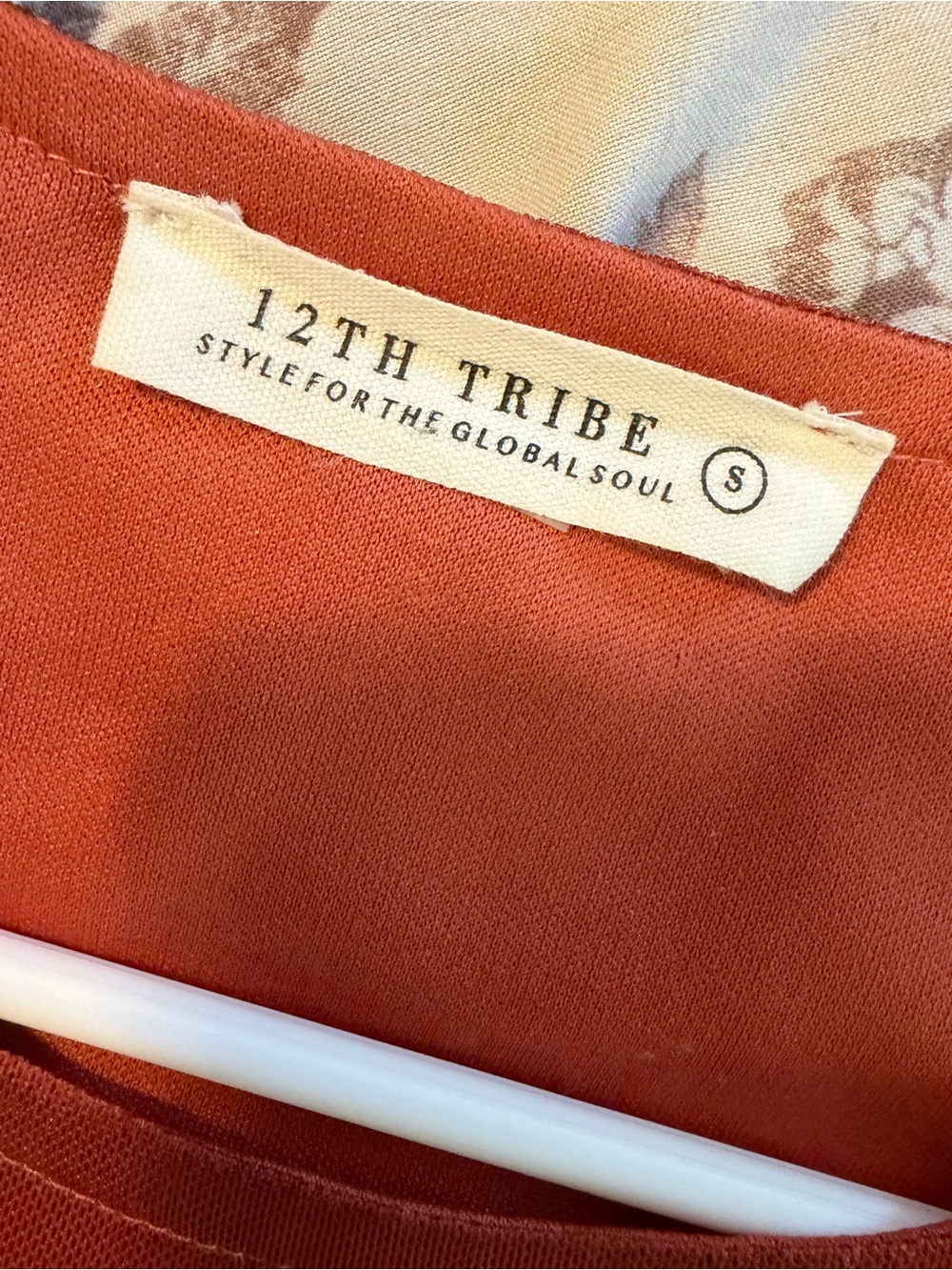 12th Tribe Casanova Printed Mesh Maxi Dress - Picture 5 of 5